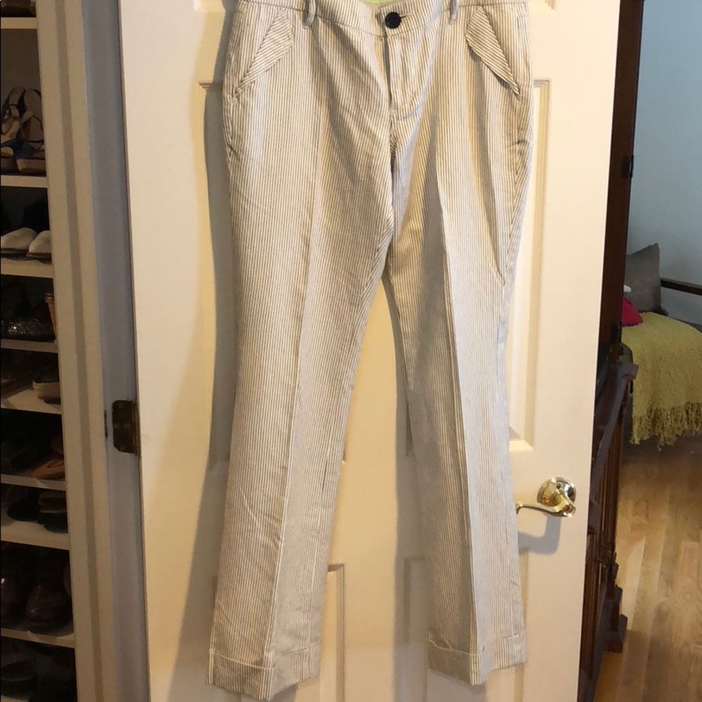 Pin striped jeans